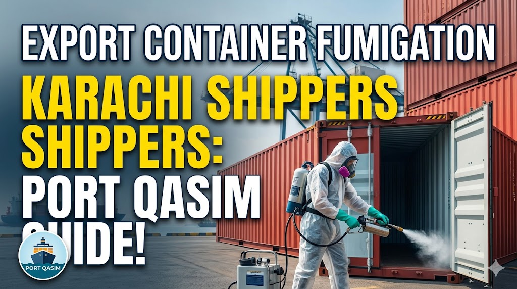 Export Container Fumigation in Karachi: What Shippers at Port Qasim Need to Know