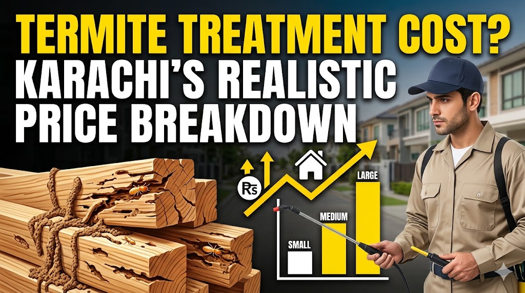 How Much Does Termite Treatment Cost in Karachi? A Realistic Price Breakdown