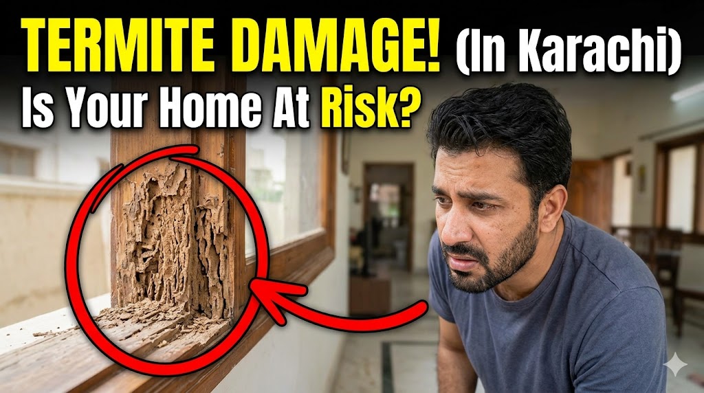 Identifying Termite Damage in Karachi Homes: A Visual Guide