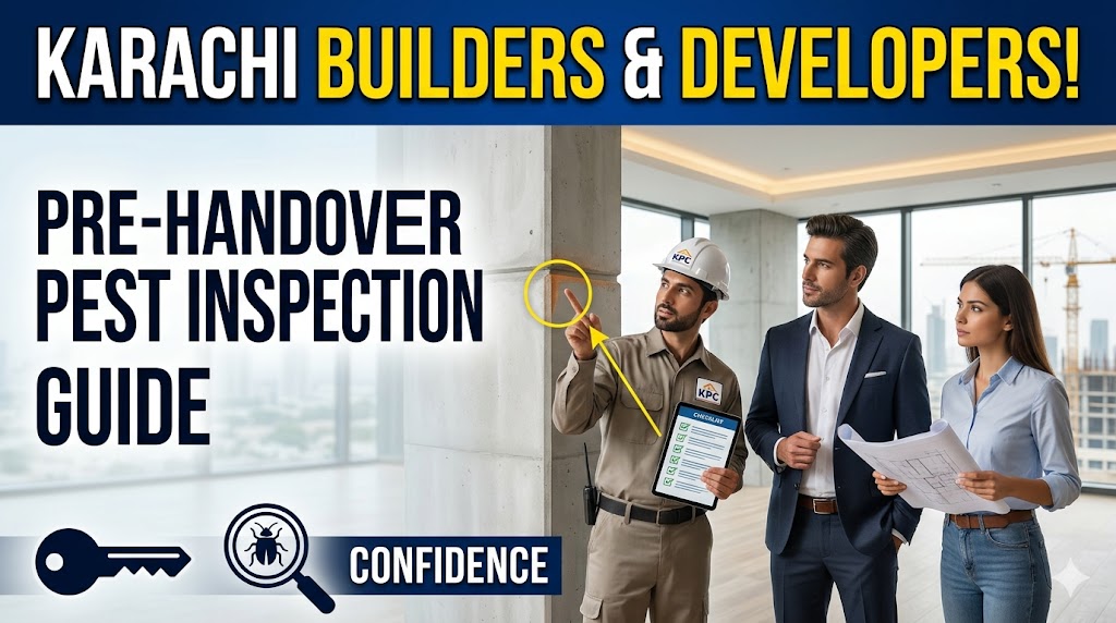 Pre-Handover Pest Inspection: A Guide for Karachi Builders and Real Estate Developers