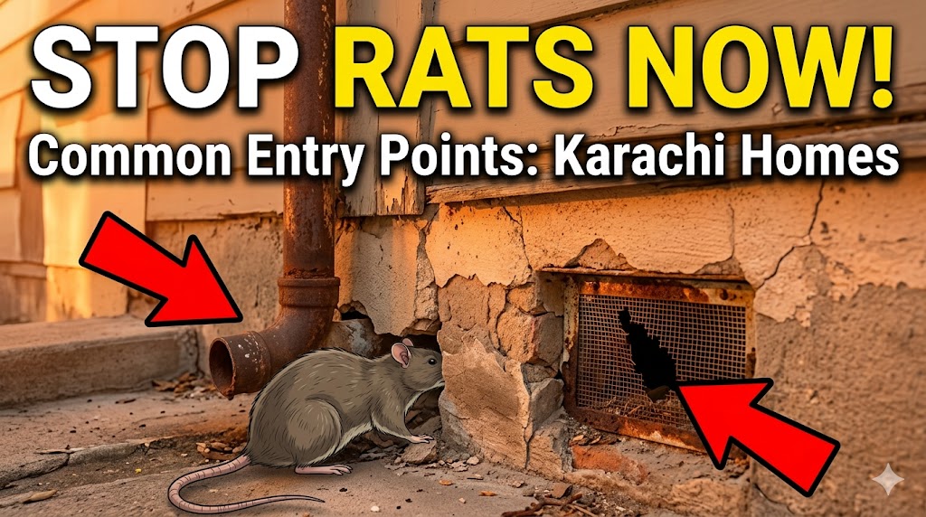 Rat-Proofing Your Karachi Home: Common Entry Points in Older Construction