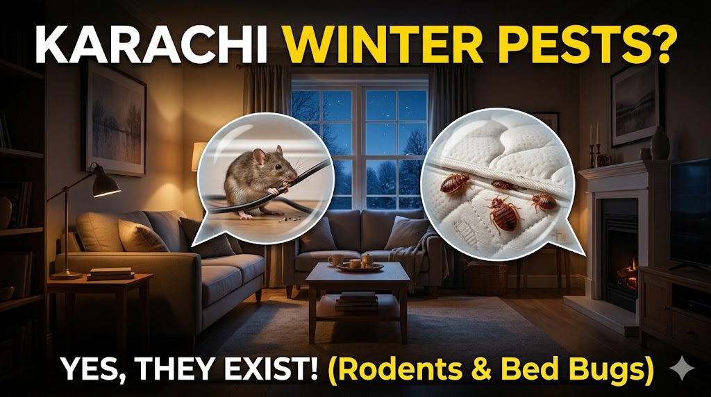 Winter Pest Problems In Karachi — Yes They Exist