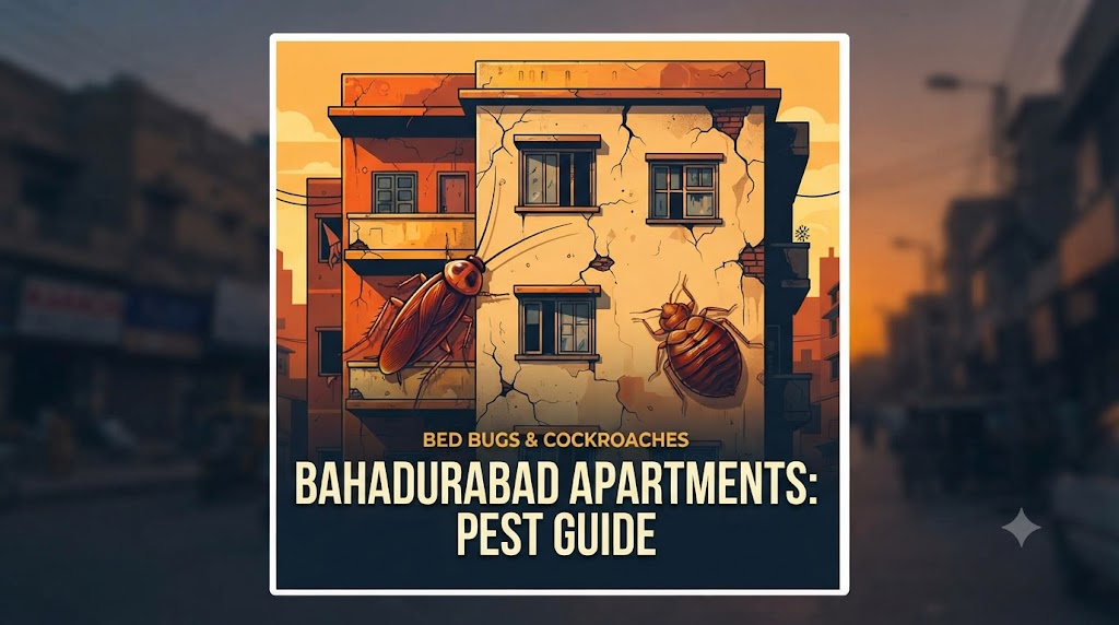 Bed Bug and Cockroach Problems in Bahadurabad Apartments: A Localized Guide