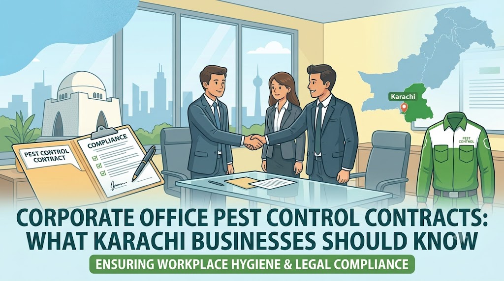 Corporate Office Pest Control Contracts: What Karachi Businesses Should Know