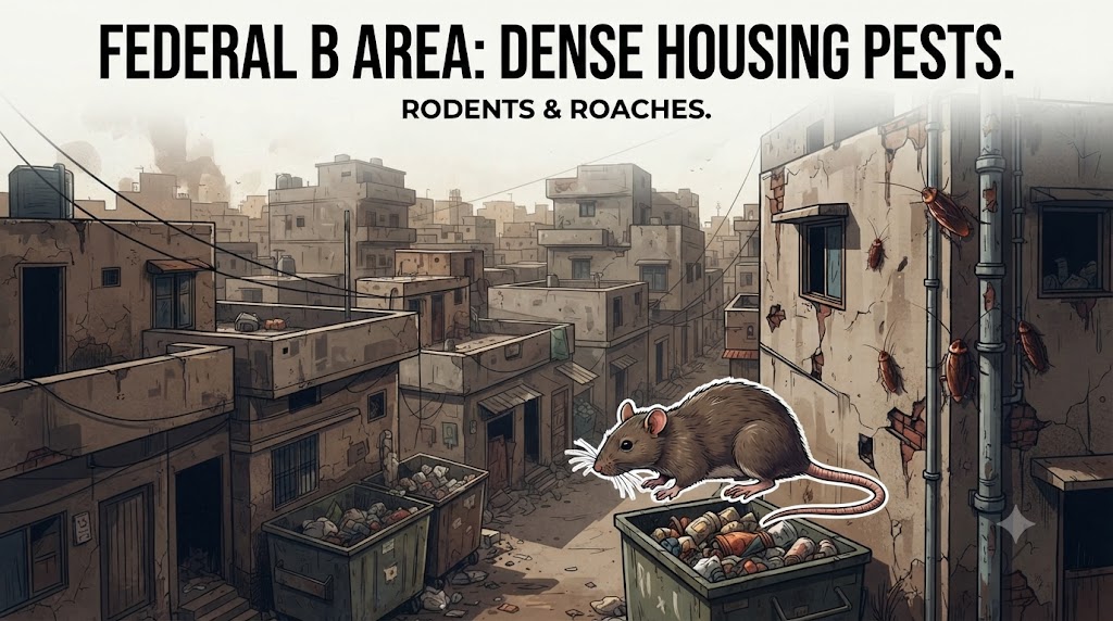 Federal B Area Pest Control: Dealing with Rodents and Roaches in Dense Housing