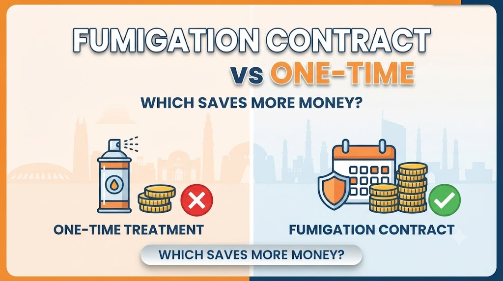 Fumigation Contract vs One-Time Treatment: Which Saves More Money Long-Term