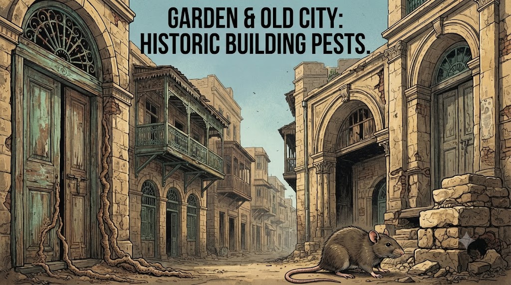 Garden and Old City Areas: Termite and Rodent Risks in Karachi’s Historic Buildings