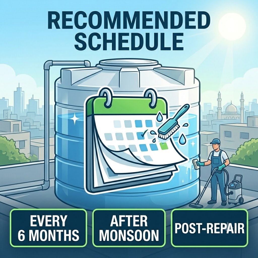 How Often Should You Clean Your Water Tank in Karachi? A Recommended Schedule