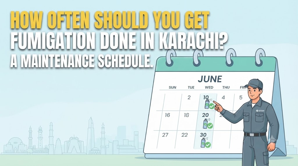 How Often Should You Get Fumigation Done in Karachi? A Maintenance Schedule