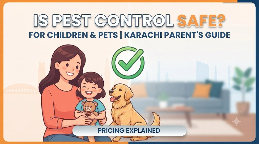 Is Pest Control Safe For Children And Pets