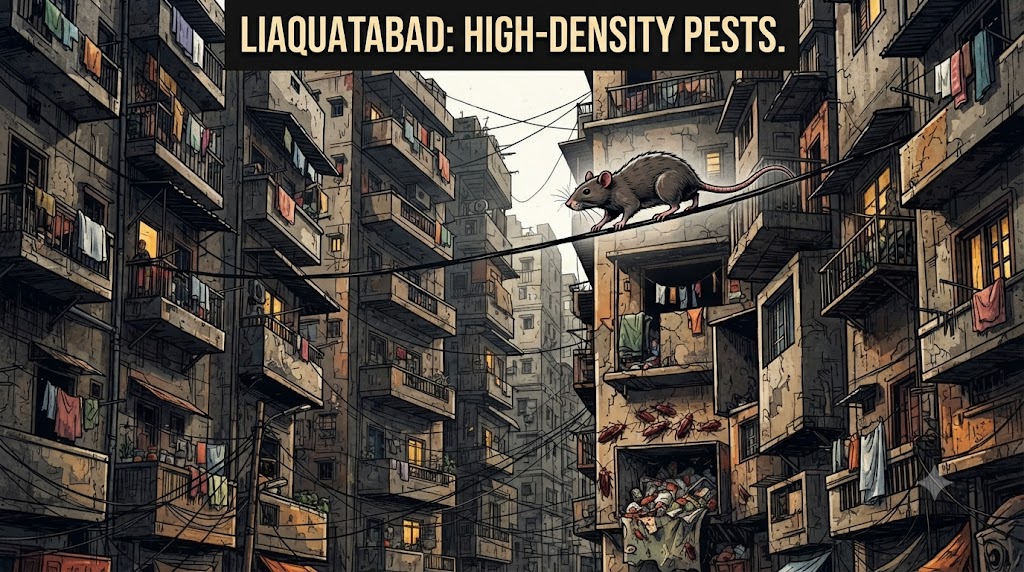 Liaquatabad Pest Control: Managing Infestations in High-Density Housing