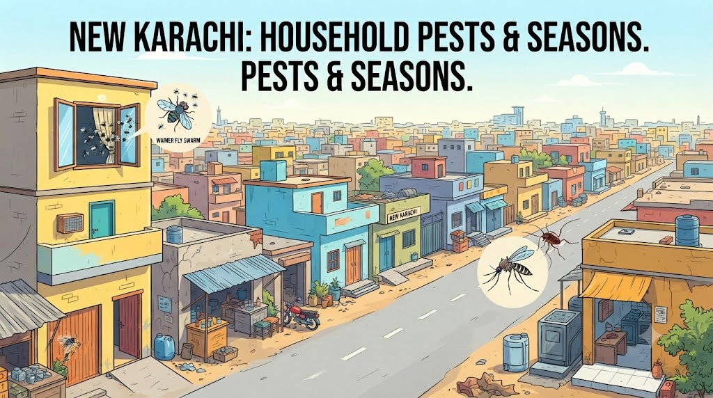 New Karachi Pest Guide: Common Household Pests and Seasonal Patterns