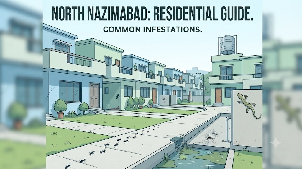 North Nazimabad Pest Guide: Common Infestations in Karachi’s Established Residential Blocks