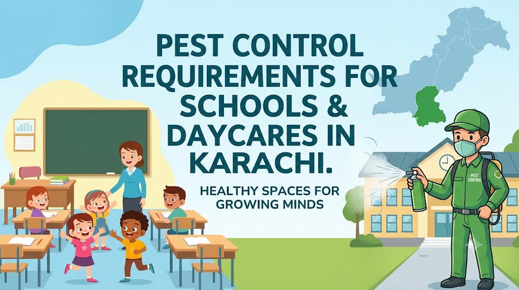 Pest Control Requirements for Schools and Daycares in Karachi