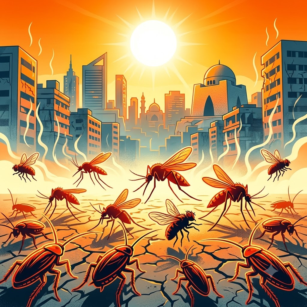 Summer Heatwave Pest Surge in Karachi: Why Pests Multiply Faster in Extreme Heat