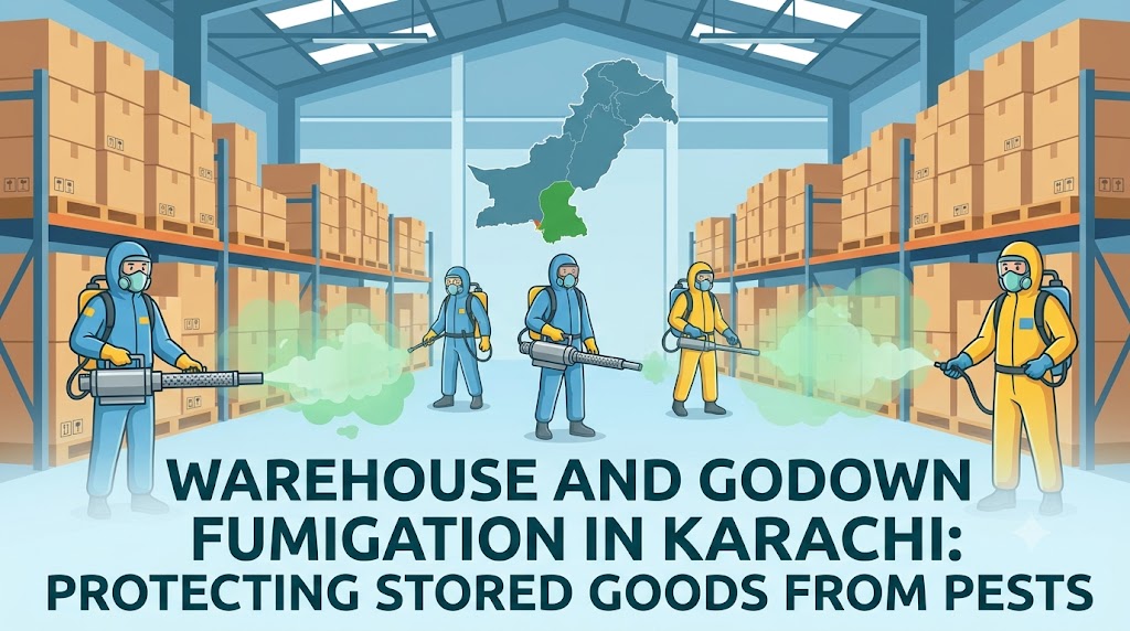 Warehouse and Godown Fumigation in Karachi: Protecting Stored Goods from Pests