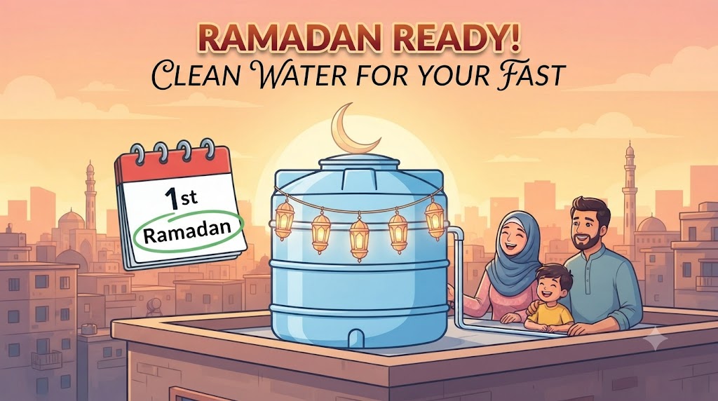 Water Tank Cleaning for Ramadan: Preparing Your Home’s Water Supply Before Fasting Begins