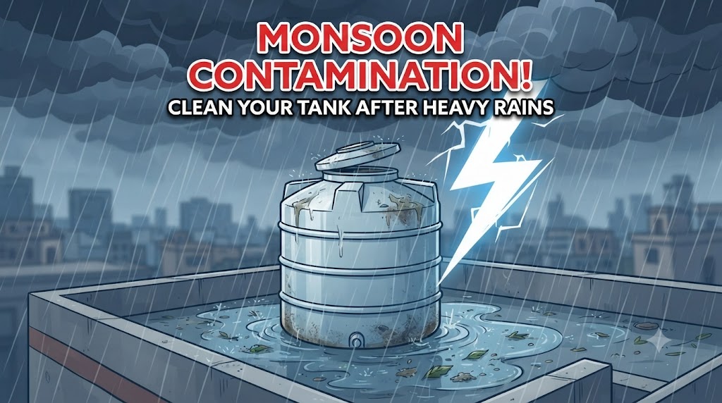 Monsoon Water Contamination in Karachi: Why Tanks Need Cleaning After Heavy Rains
