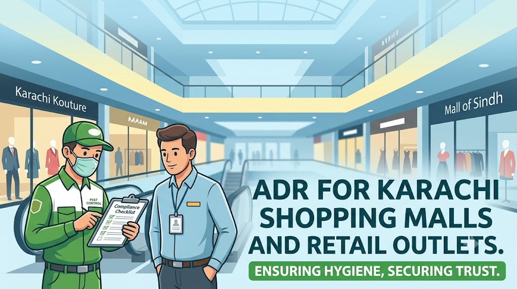 Pest Control Audits for Karachi Shopping Malls and Retail Outlets